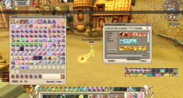 Conta Grand Fantasia PT, Xamã 87 e demo 70 na mesma conta.