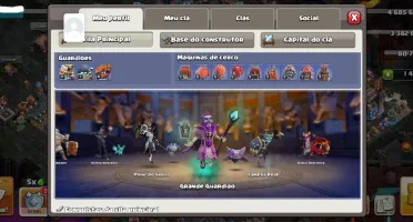 Cv18 Lendário - 95% Full - 2 Heróis Full - 14 Equip. Full