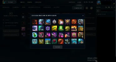 Conta Unranked de League Of Legends