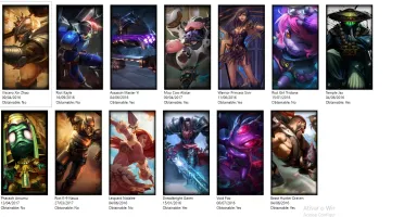 Conta Unranked de League Of Legends