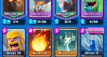 Conta Clash Royale Nv11 Full Cartas