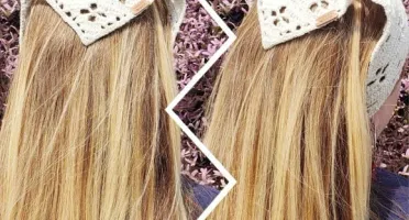 Bandana de Cabelo em Crochê