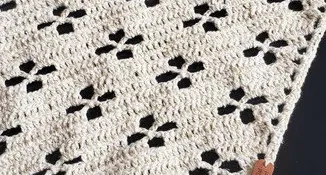 Bandana de Cabelo em Crochê