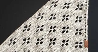 Bandana de Cabelo em Crochê