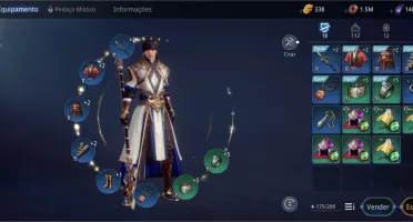 Conta MIR4 Lanceiro 47K de poder level 45 SV NA122