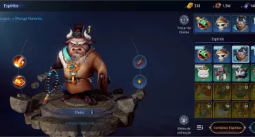 Conta MIR4 Lanceiro 47K de poder level 45 SV NA122