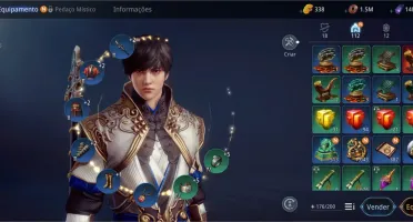 Conta MIR4 Lanceiro 47K de poder level 45 SV NA122
