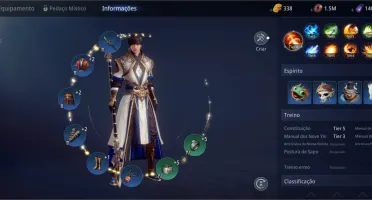 Conta MIR4 Lanceiro 47K de poder level 45 SV NA122