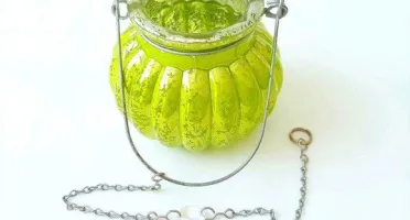 Porta Vela de Pendurar - verde