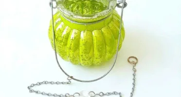 Porta Vela de Pendurar - verde