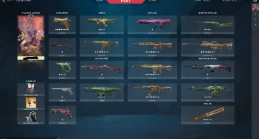 Conta Valorant com Skins RGX Canivete + Katana RGX - Platina