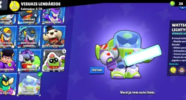 Conta super gemada de Brawl Stars + Conta de Clash royaledia