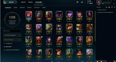 CONTA PLATINA 1 LEAGUE OF LEGENDS