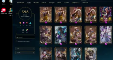 Conta do league of legends a venda