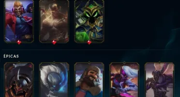 CONTA PLATINA IV | 47 CHAMPS | 24 SKINS