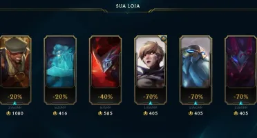 CONTA PLATINA IV | 47 CHAMPS | 24 SKINS