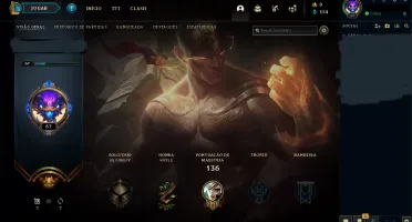 CONTA PLATINA IV | 47 CHAMPS | 24 SKINS