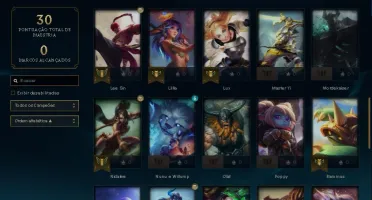Conta lol Diamante 4 com 65% de win rate e 42 champs