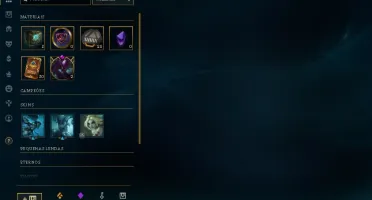 Conta lol Diamante 4 com 65% de win rate e 42 champs