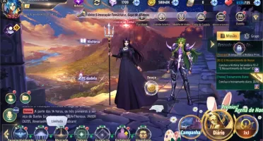 Conta Saint Seiya