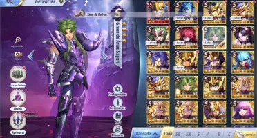 Conta Saint Seiya