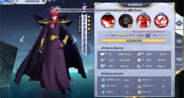 Conta Saint Seiya