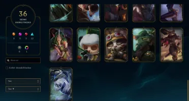 Conta league of legends lvl 269