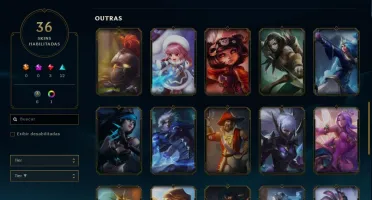Conta league of legends lvl 269
