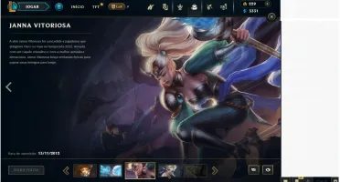 Conta League of Legends Season 1 + Skins raras (Judg Kayle)