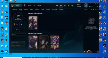 Conta lol diamante 4