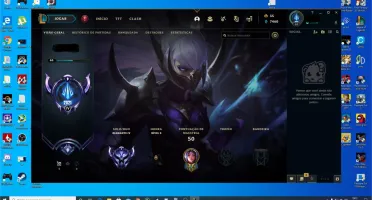 Conta lol diamante 4