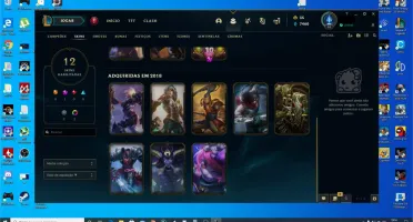 Conta lol diamante 4