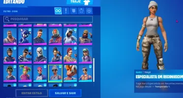 conta de fortnite season 4-6 + skins compradas