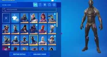 conta de fortnite season 4-6 + skins compradas