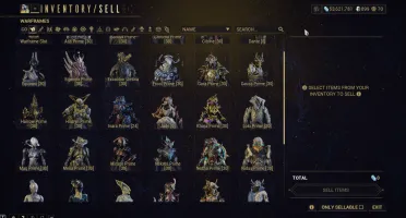 Conta de Warframe maestria 28