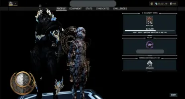 Conta de Warframe maestria 28