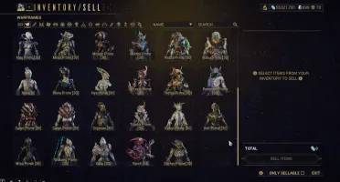 Conta de Warframe maestria 28