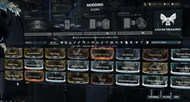 Conta de Warframe maestria 28