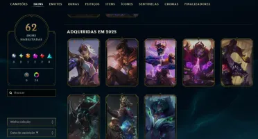 Conta Diamante 2 Com 27K De Ea E 62 Skins Nivel 66