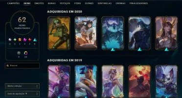 Conta Diamante 2 Com 27K De Ea E 62 Skins Nivel 66
