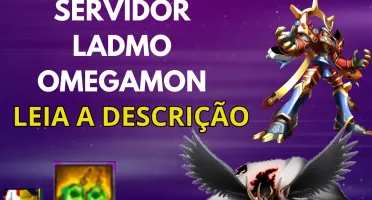 Conta Digimon Masters D.Bagra + Susanoomon Shin + Brinco Mil