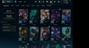 Conta Challenger TFT, +6k RP, Todos bonecos no lol, MT Skin