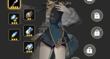 Conta de Genshin Impact Ar 17 Albedo+Rosaria C1+Xingqiu C1