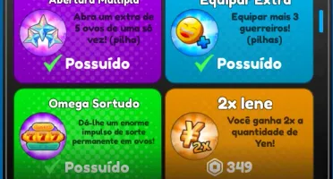 Conta Aw2 Anime Warriors 2 Top 5 DPS