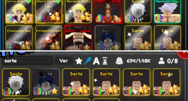 Conta Aw2 Anime Warriors 2 Top 5 DPS