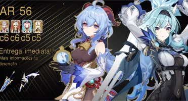 AR 56 Ganyu+Amos / Eula+Canção / Venti e banner garantido!