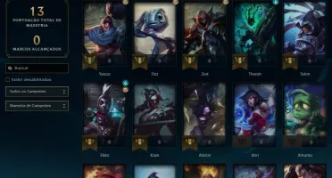 Conta LoL Unranked Lv25, 34 campeões, Skin legado do Viego