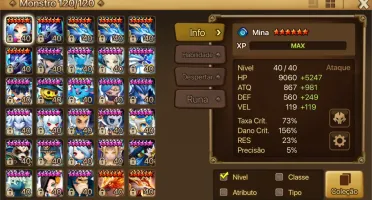 Vendo conta SUMMONERS WARS global