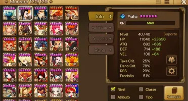 Vendo conta SUMMONERS WARS global