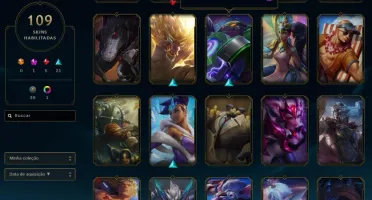 Conta de LOL top criada em 2014!
